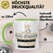 Pilates-Enthusiastin Weil Es Keinen Schöneren Beruf Gibt Tasse Geschenk für Eine Pilates-Enthusiastin Lustig Grün Trendation