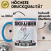 Skifahrer Tasse Geschenk für Skifahrer Der Mann Der Alles Kann Geschenkidee zum Geburtstag Blau Trendation