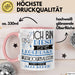 Musikjournalistin Tasse Geschenk Ich Bin Diese Eine Legendäre Musikjournalistin Von Der Alle Reden Geschenkidee Geburtstag Weihnachten Rosa Trendation