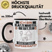 Katzenhotelbesitzer Tasse Geschenk für Katzenhotelbesitzer Geburtstag Lustiger Spruch Kaffee-Becher Was Ist Deine Superkraft Schwarz Trendation