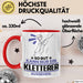 Kletterer Geschenk Tasse So Gut Kann Nur Ein Kletterer Aussehen Geschenkidee Kaffee-Becher Rot Trendation