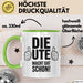Ute Tasse Geschenk Die Ute Macht Dat Schon Geschenkidee Becher mit Name Grün Trendation