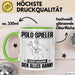 Polo-Spieler Tasse Geschenk für Polo-Spieler Der Mann Der Alles Kann Geschenkidee zum Geburtstag Grün Trendation