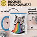 Memelord Tasse Geschenkidee für Meme Süchtige Blau Trendation