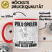 Polo-Spieler Tasse Geschenk für Polo-Spieler Der Mann Der Alles Kann Geschenkidee zum Geburtstag Rot Trendation