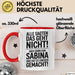 Sabina Tasse Geschenk Alle Sagten Das Geht Nicht Aber Dann Kam Sabina Und Hat Es Einfach Gemacht Geschenkidee Becher mit Name Rot Trendation