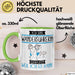 Wanderführerin Tasse Geschenk Ich Bin Wanderführerin Warum Weil Ich Es Kann Geschenkidee Geburtstag Grün Trendation
