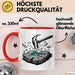 Geologe Tasse Geschenkidee für Felsenliebhaber Rot Trendation