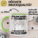Parkour-Trainer Tasse Geschenk für Parkour-Trainer Der Mann Der Alles Kann Geschenkidee zum Geburtstag Grün Trendation