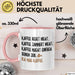 Kaffeetrinker Liebhaber Tasse Geschenk Lustige Geschenkidee Spruch Kaffee Redet Nicht Kaffee Jammert Nicht Rosa Trendation