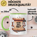 Geschichtsfan Tasse Geschenk Lustige Geschenkidee Spruch Für Geschichts Liebhaber Grün Trendation