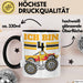 4. Geburtstag Geschenk Tasse Becher Jungs Trucks Geburtstagsgeschenk Ich Bin 4 Schwarz Trendation
