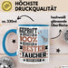 Taucher Geschenk Lustiger Spruch für Taucher Geschenkidee Bester Taucher Der Welt Blau Trendation