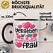 Valentinstag Tasse "Vergeben an die wundervollste Frau" Geschenkidee Schwarz Trendation