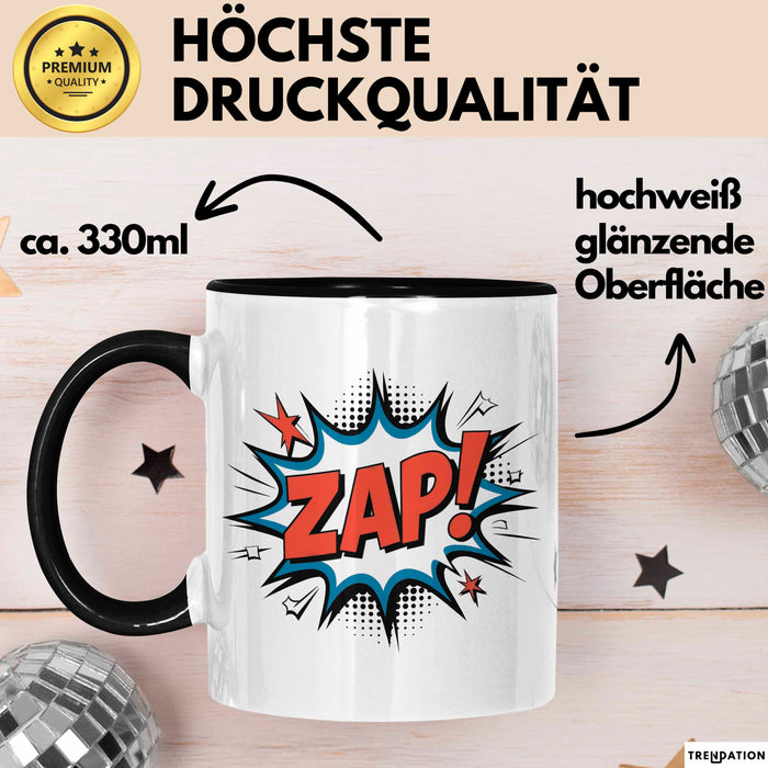 Comiczeichner Tasse Geschenkidee Panel Geschichtenerzähler Trendation