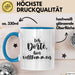 Doerte Tasse Ich Doerte, Bin Vollkommen Geschenk Blau Trendation