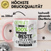 Beste Trekking-Enthusiastin Der Welt Tasse Geschenk für Eine Trekking-Enthusiastin Geprüft Und Sicher Geschenkidee Geburtstag Weihnachten Rosa Trendation
