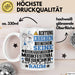 Musikfestival-Besucher Geschenk Tasse Lustiger Spruch Erheben Sie Sich Der Musikfestival-Besucher Betritt den Raum Weiß Trendation