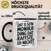 Monika Tasse Geschenk Dat Is So'n Monika Ding Dat Raffste Eh Nicht Geschenkidee Becher mit Name Schwarz Trendation