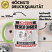 Bergführer Tasse Geschenk für Bergführer Geburtstag Lustiger Spruch Kaffee-Becher Was Ist Deine Superkraft Grün Trendation