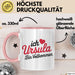 Ursula Tasse Geschenk Ich Bin Vollkommen Ursula Geschenkidee Geburtstag Rosa Trendation