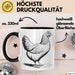 Huhn Tier Bauer Tasse Becher Geschenk Lustige Geschenkidee Spruch Trendation