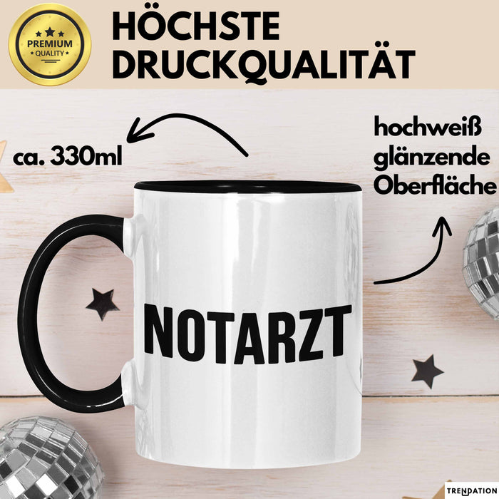 Sanitäter Tasse Geschenk Notfallarzt & Rettungssanitäter Trendation