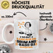 Drum-and-Bass-DJ Geschenk Tasse So Gut Kann Nur Ein Drum-and-Bass-DJ Aussehen Geschenkidee Kaffee-Becher Weiß Trendation