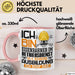 Eisenbahner im Betriebsdienst Ausbildung Tasse Geschenk Ich Bin Eisenbahner im Betriebsdienst In Der Ausbildung Ich Darf Das Geschenkidee Spruch Rosa Trendation