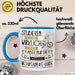 Mountainbike-Guide Tasse Lustiges Geschenk Studieren Kann Wirklich Jeder Nur Die Besten Werden Mountainbike-Guide Blau Trendation