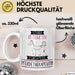 Pferdetherapeutin Tasse Geschenk Becher Stark Attraktiv Furchtlos Pferdetherapeutin Lustige Geschenkidee Weiß Trendation