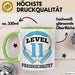 11. Geburtstag Gamer Tasse Geschenk Level 11 Freigeschaltet Grün Trendation