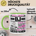 DJ Geschenk Tasse Geschenkidee für DJ Geburtstag Lustiger Spruch Ich Bin DJ Ich Kann Es Dir Erklären Aber Nicht Für Dich Verstehen Funny Grün Trendation