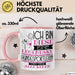 Hundesportlerin Tasse Geschenk Ich Bin Diese Eine Legendäre Hundesportlerin Von Der Alle Reden Geschenkidee Geburtstag Weihnachten Rosa Trendation