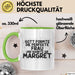 Margret Tasse Gott Formte Die Perfekte Frau Und Nannte Sie Margret Geschenk Grün Trendation