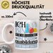 Chemielaborantin Ausbildung Start Geschenk Tasse Ich Bin Chemielaborantin In Der Ausbildung Ich Darf Das Kaffee-Becher Geschenkidee Weiß Trendation