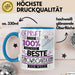 Beste Snowboarderin Der Welt Tasse Geschenk für Eine Snowboarderin Geprüft Und Sicher Geschenkidee Geburtstag Weihnachten Blau Trendation