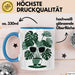 Pflanzenmama Tasse Geschenkidee für Zimmerpflanzen Pflegerin Blau Trendation