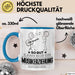 Musikerziehung Geschenk Tasse So Gut Kann Nur Ein Musikerziehung Aussehen Geschenkidee Kaffee-Becher Blau Trendation