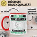 Wakeboarder Tasse Geschenk für Wakeboarder Geburtstag Lustiger Spruch Kaffee-Becher Was Ist Deine Superkraft Rot Trendation