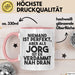 Joerg Tasse Niemand Ist Perfekt, Aber Als Joerg Ist Er Verdammt Nah Dran Rosa Trendation