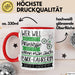 BMX-Fahrerin Tasse Geschenk Spruch Wer Will Schon Prinzessin Sein Wenn Man Auch BMX-Fahrerin Sein Kann Rot Trendation