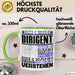 Dirigent Geschenk Tasse Lustige Geschenkdiee für einen Dirigent Geburtstag Ich Bin Dirigent Ich Kann Es Dir Erklären Aber Nicht Für Dich Verstehen Grün Trendation