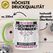 Schwippschwager Tasse Geschenk für Schwippschwager Geburtstag Lustiger Spruch Kaffee-Becher Was Ist Deine Superkraft Grün Trendation