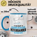Kiteboarder Geschenk Tasse So Gut Kann Nur Ein Kiteboarder Aussehen Geschenkidee Kaffee-Becher Blau Trendation