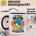 Delfin Tierliebhaber Tasse Geschenk Lustige Geschenkidee Spruch Ich Bin Ein Delfin Ich Arbeite Mit Behinderten Schwarz Trendation