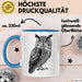 Eule Tierliebhaber Tasse Geschenk Lustige Geschenkidee Spruch Blau Trendation