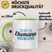 Bester Ehemann Der Welt Tasse Geschenk Becher Jahrestag Grün Trendation