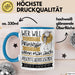 Abenteuerreisende Tasse Geschenk Spruch Wer Will Schon Prinzessin Sein Wenn Man Auch Abenteuerreisende Sein Kann Blau Trendation