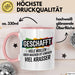 Schüler Abschluss Tasse Geschenk Lustige Geschenkidee Spruch Geschafft Viele Wollen Rosa Trendation